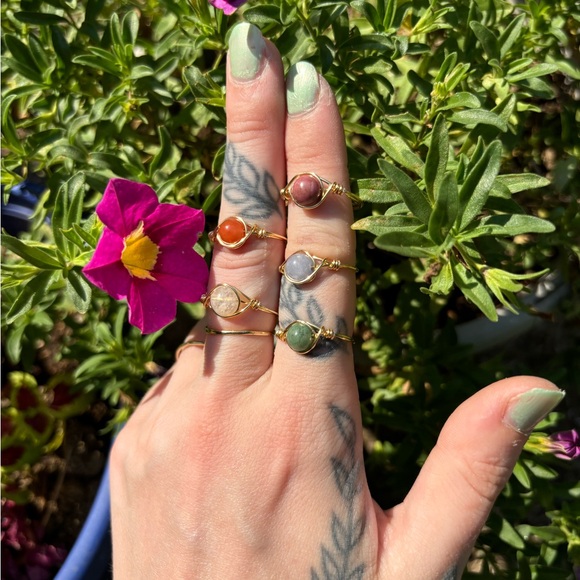 Crystal rings - Picture 2 of 4